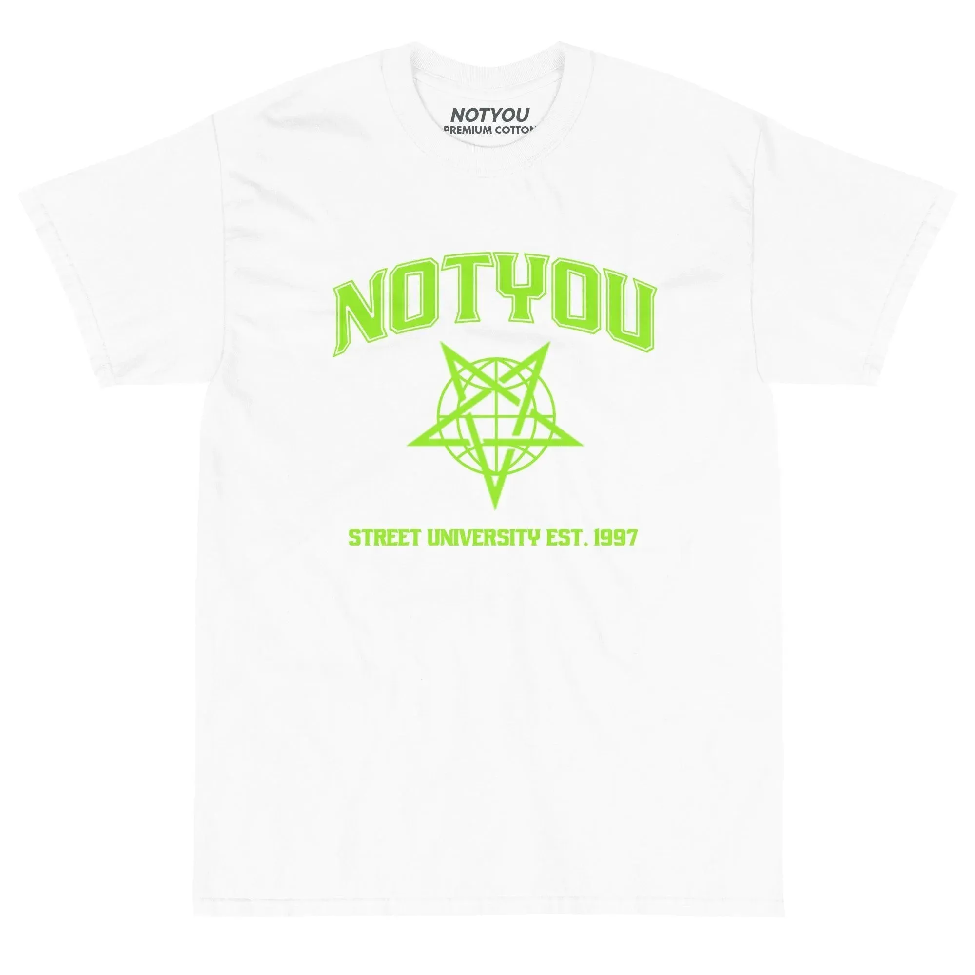 Remera Notyou College Blanco