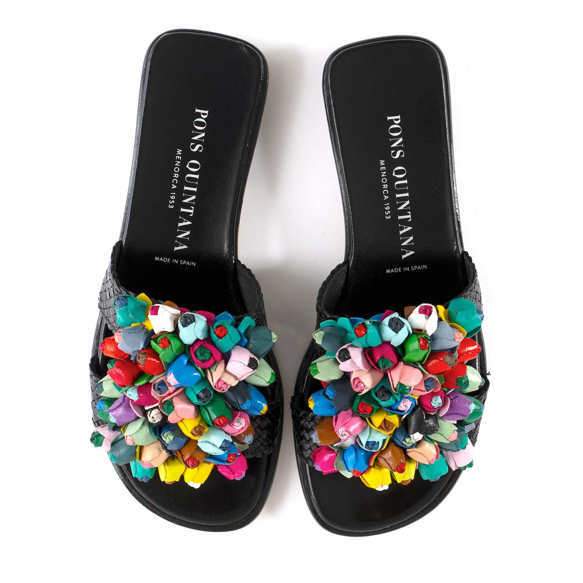 SANDALIA PLANA TINA NEGRO