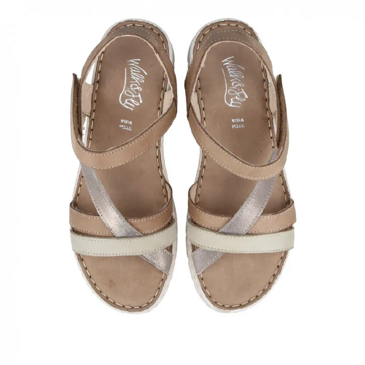 SANDALIAS CUñA BAJA WALK AND FLY LUGANO 3066 48310 WALK AND FLY