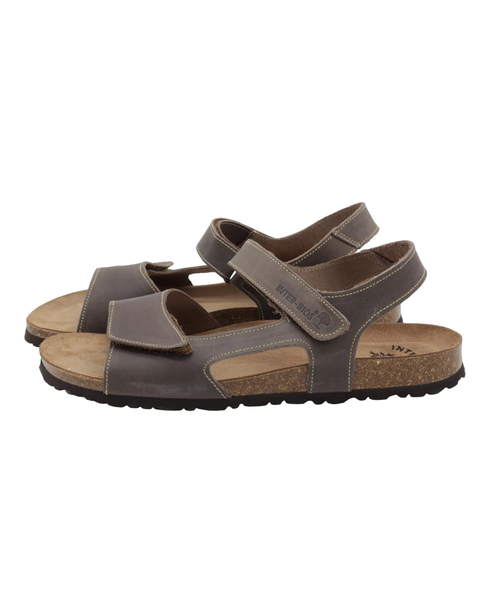 SANDALIAS DE HOMBRE INTERBIOS 9536 EN TAUPE