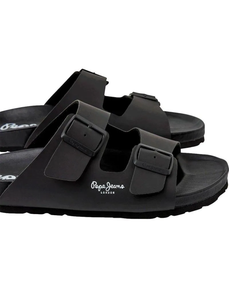 Sandalias de Hombre PEPE JEANS SANDALIAS HOMBRE BIO ROYAL BOUBLE PMS90101 NEGRO