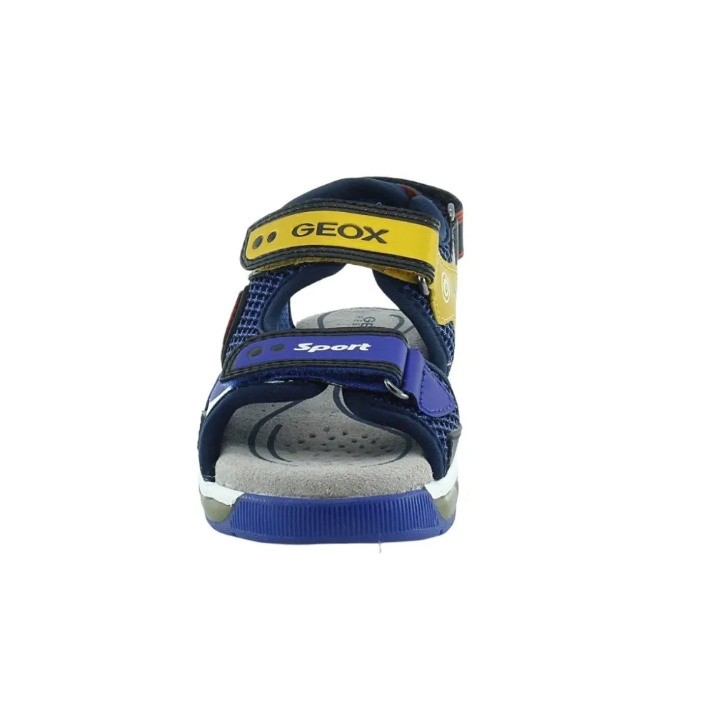 SANDALIAS GEOX MARIO BROS AZULAMARILLO