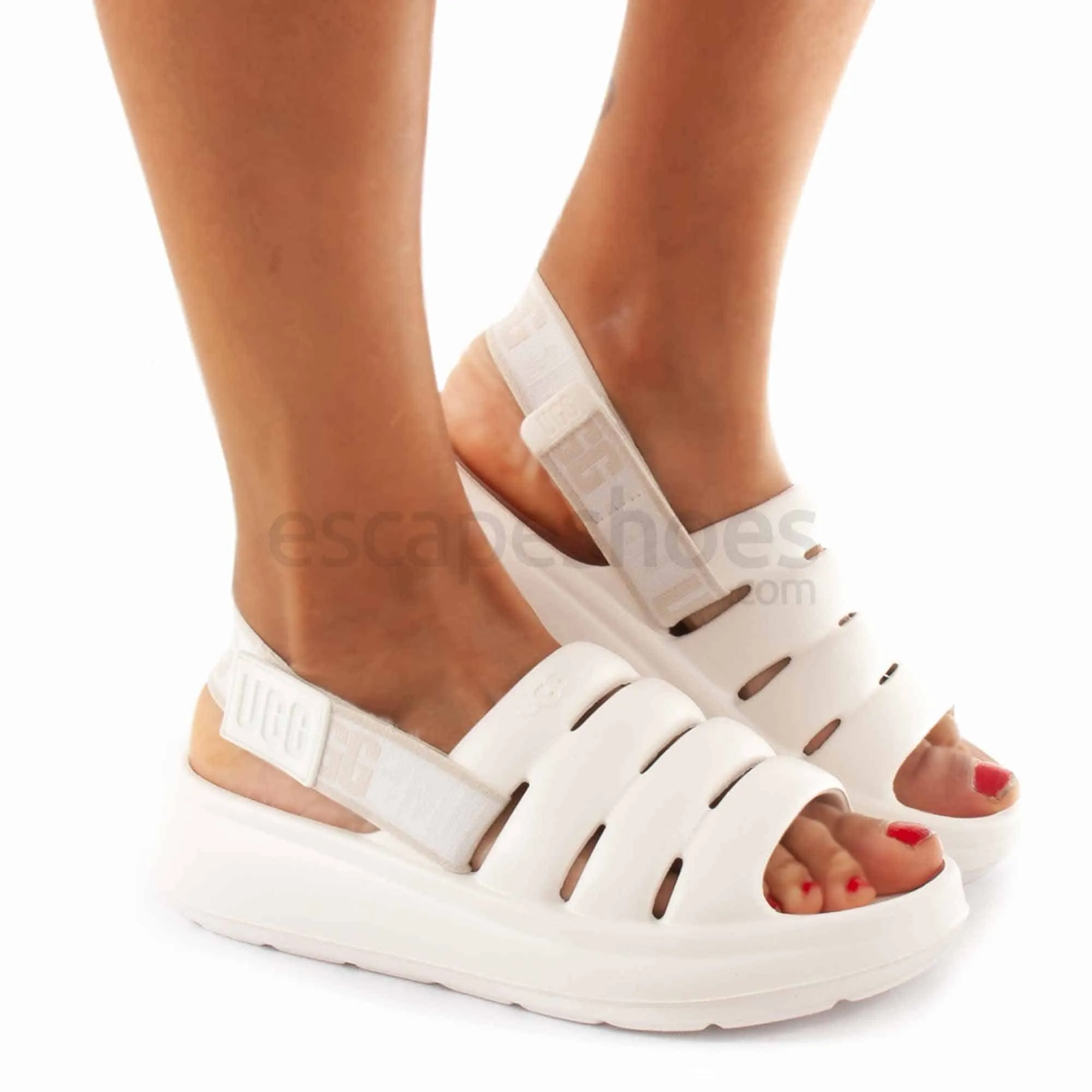 Sandalias UGG Sport Yeah Bright White 1126811 BRWH
