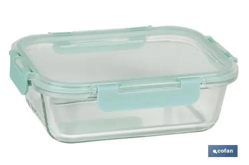 SET DE 3 FIAMBRERAS RECTANGULARES DE BOROSILICATO | MODELO AGATHA | CAPACIDAD 64010401520 ML