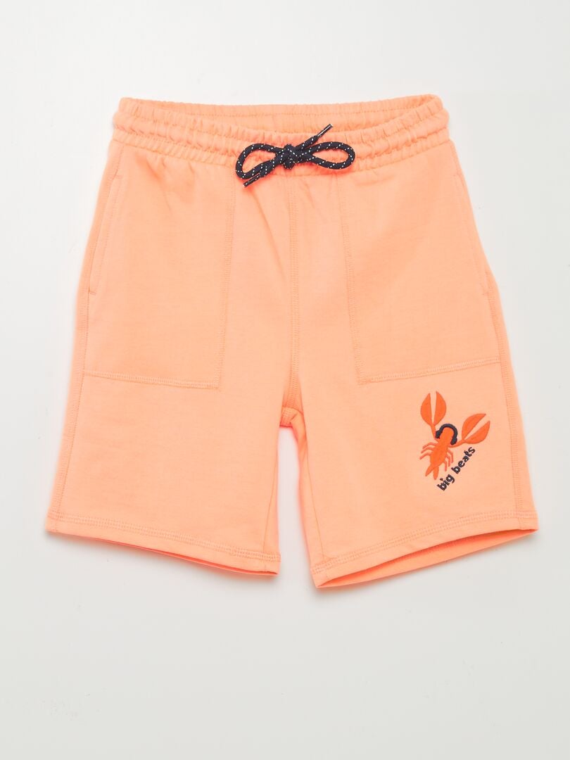 SHORT DE CHáNDAL  NARANJA