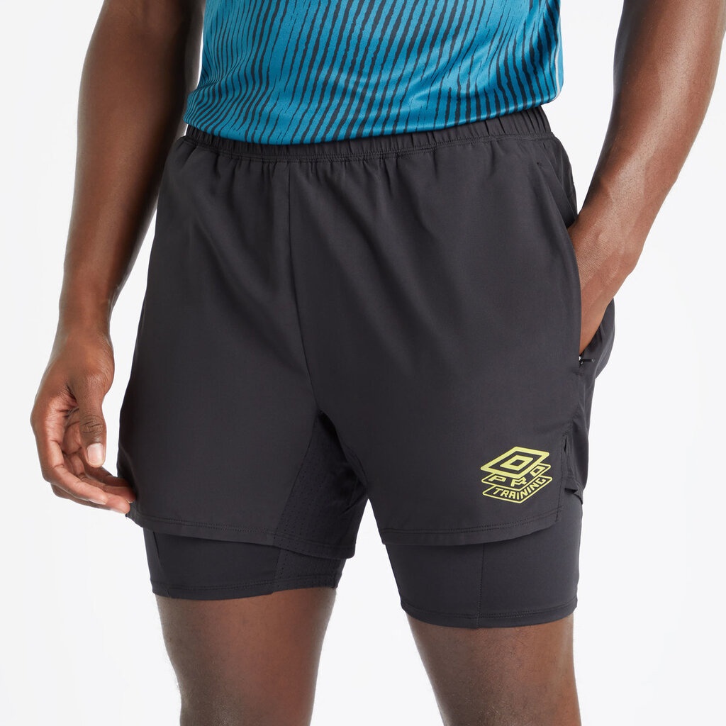 SHORT UMBRO PRO TRAINING ELITE HYBRID SHORT BLACK