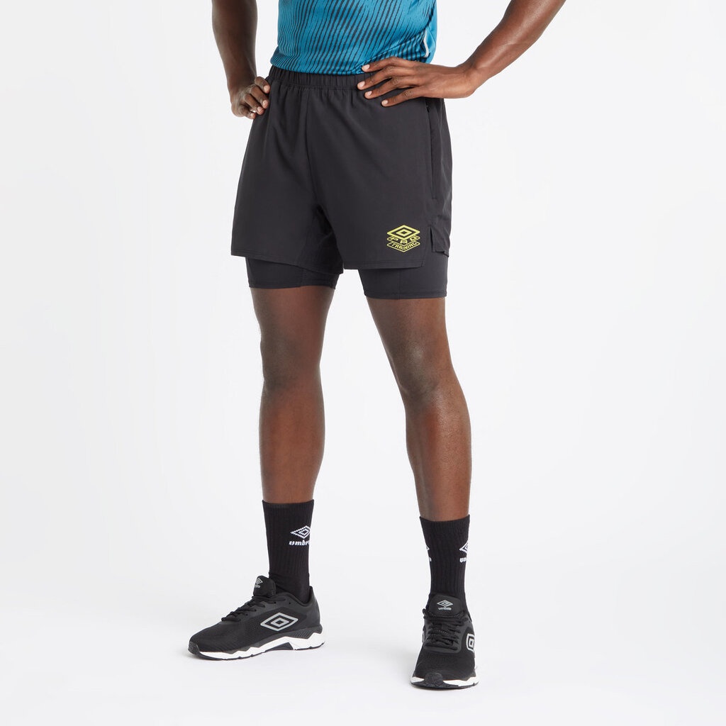 SHORT UMBRO PRO TRAINING ELITE HYBRID SHORT BLACK