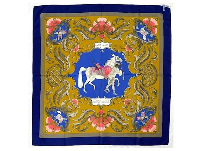Silk In Carré Hermès Castaño 