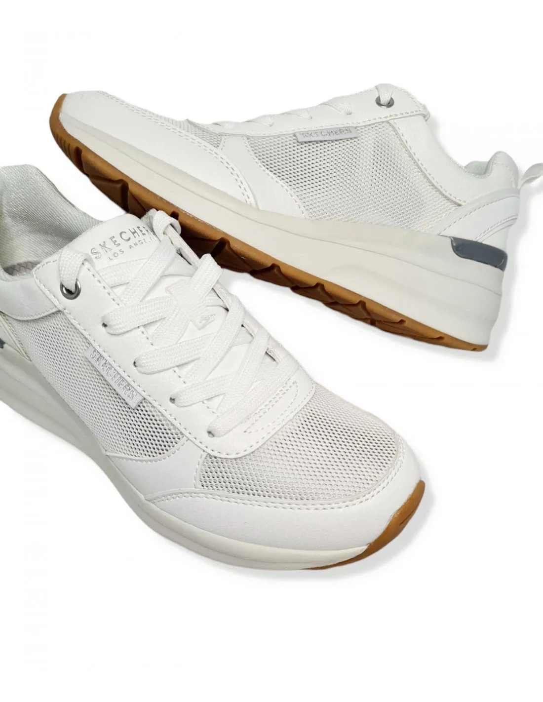 Skechers deportivo mujer 155620/WHT