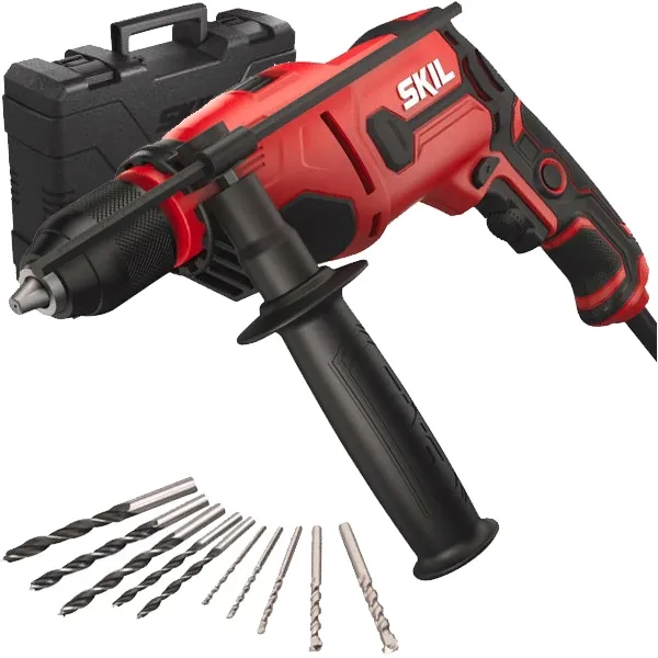 SKIL  6725 GA  TALADRADORA CON PERCUSIóN, 710 W, MANDRIL RáPIDO, 13 MM, CAJA DE PLASTICO, ACCESORIOS