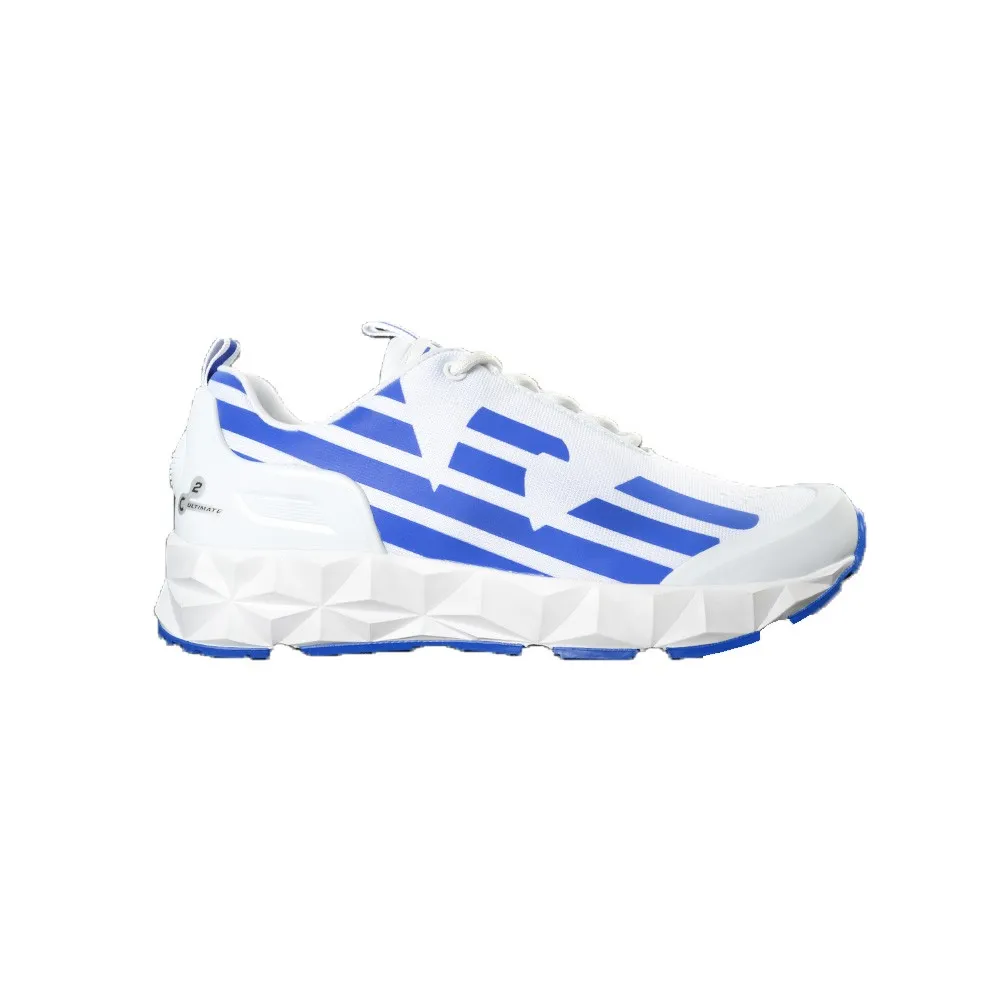 Sneakers EA7 Emporio Armani X8X033 XCC52 Q317 Color Blanco y Azul
