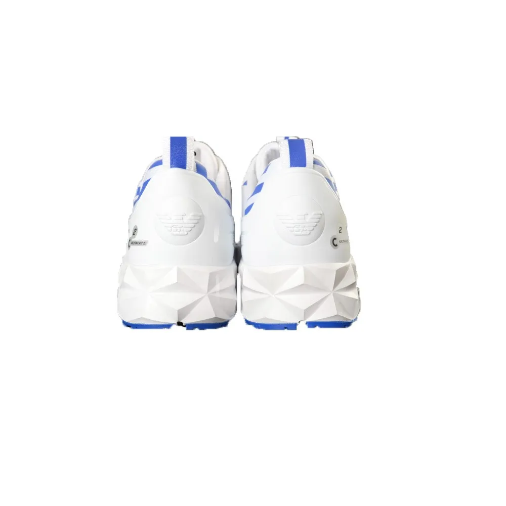 Sneakers EA7 Emporio Armani X8X033 XCC52 Q317 Color Blanco y Azul