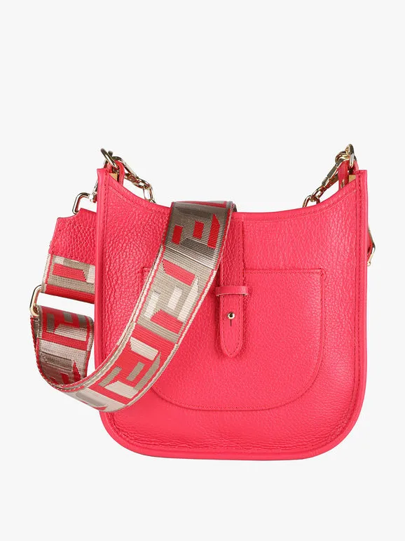 Solada Bolso de piel con cadena para mujer