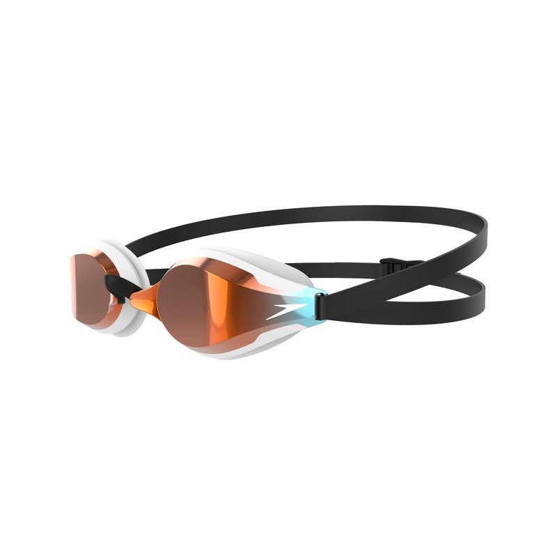 Speedo Gafas Fastskin Speedsocket 2 Mirror Black/White/Fire Gold