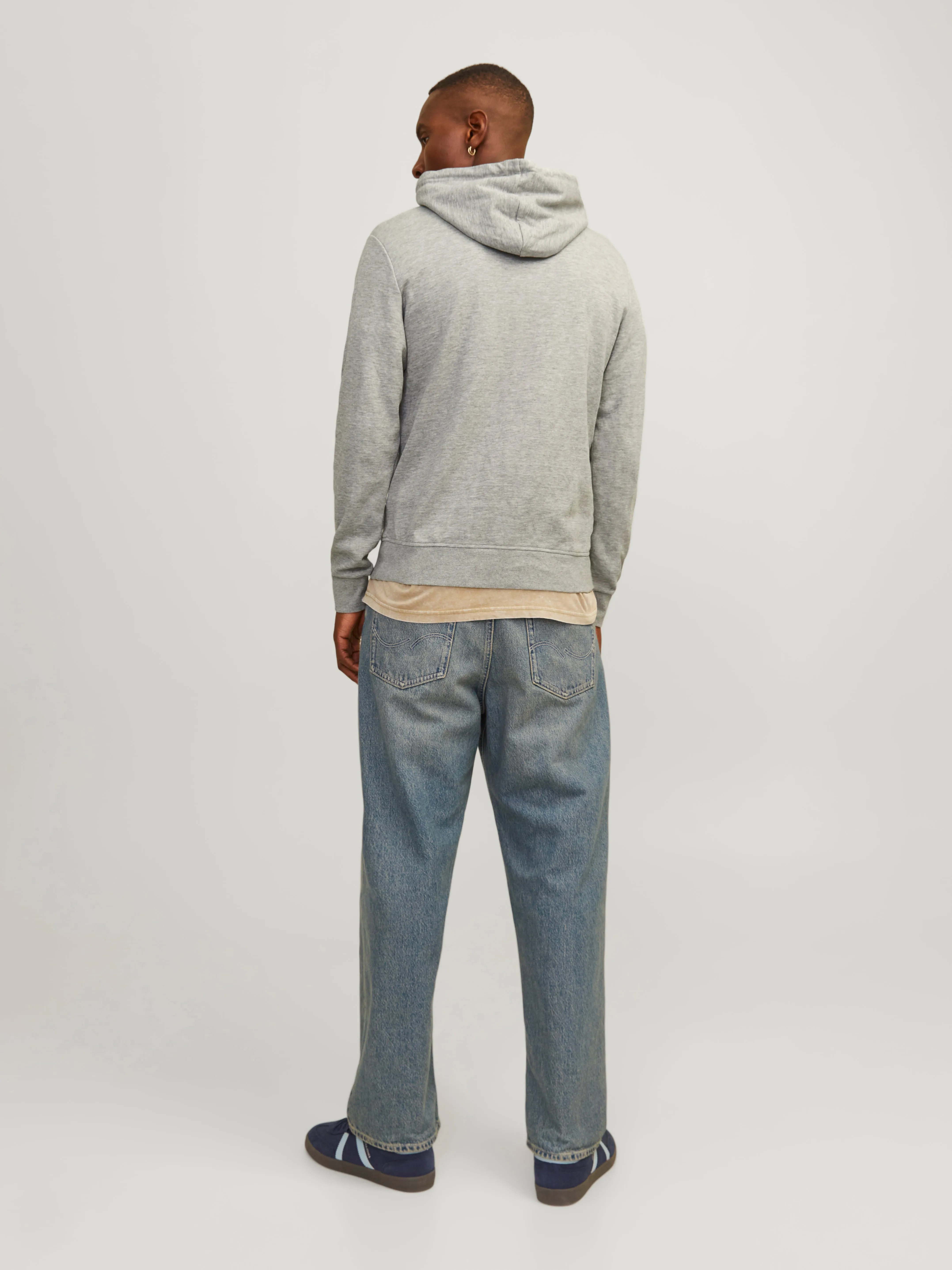 Sudadera con capucha Liso | Gris claro | Jack & Jones®