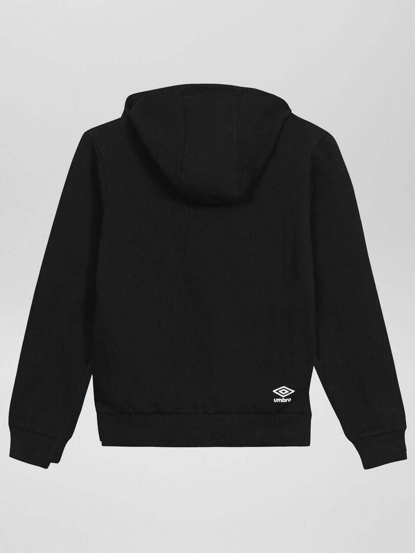 SUDADERA CON CAPUCHA 'UMBRO'  NEGRO