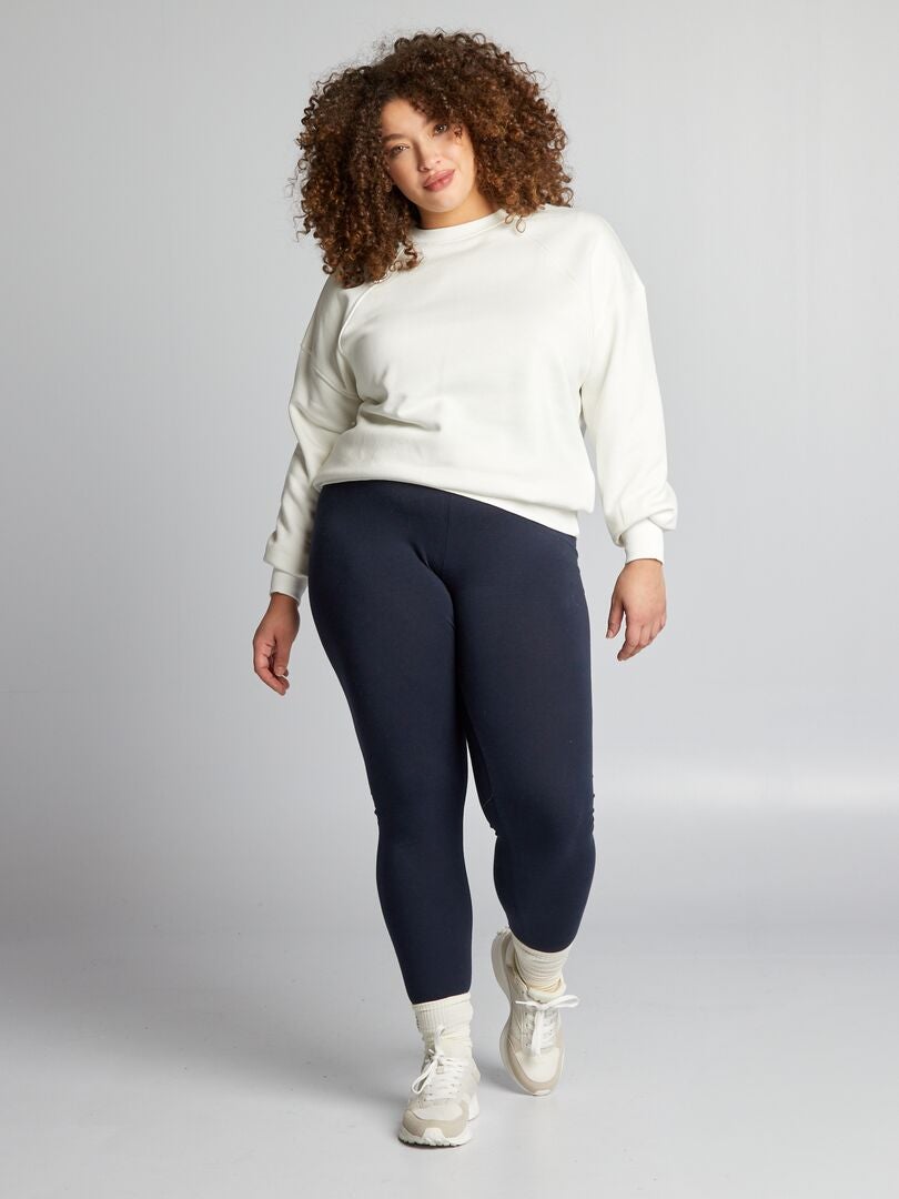 SUDADERA DE CHáNDAL OVERSIZE  BLANCO