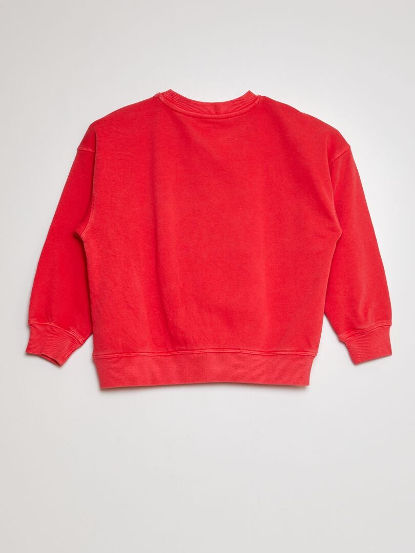 SUDADERA DE FANTASíA  ROJO