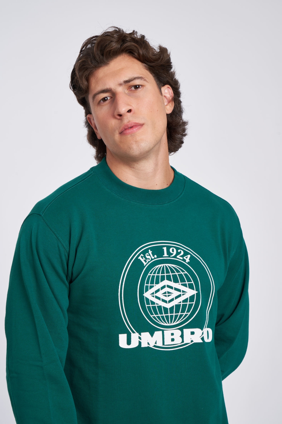 SUDADERA UMBRO COLLEGIATE GRAPHIC SWEAT STORM