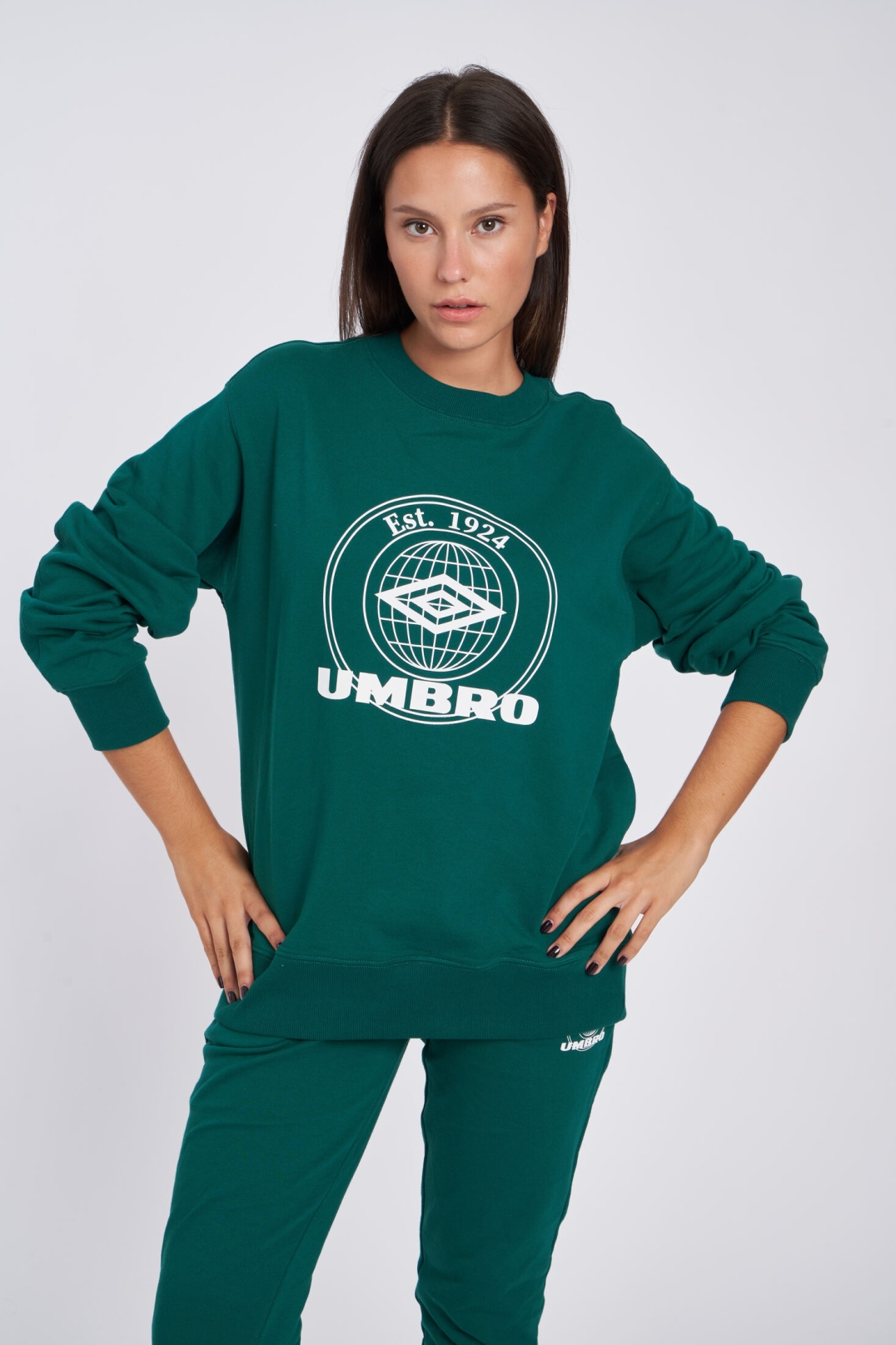 SUDADERA UMBRO COLLEGIATE GRAPHIC SWEAT STORM