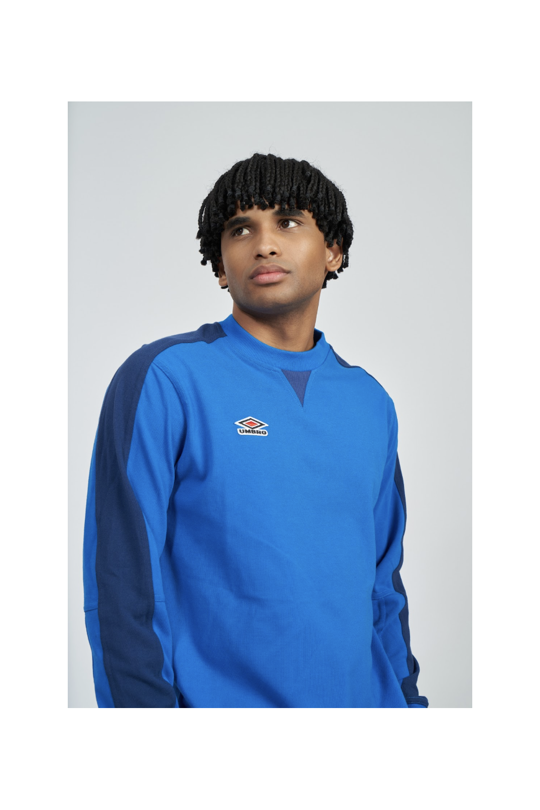 Sudadera Umbro Panelled Regal Blue / Estate Blue