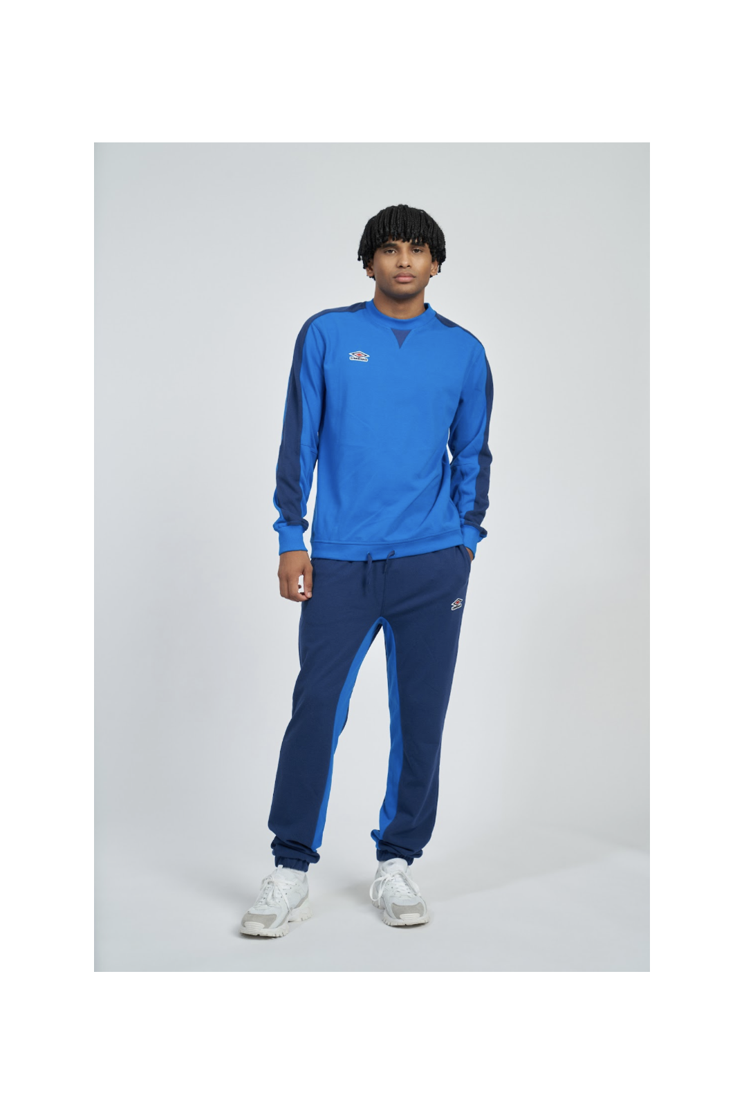 Sudadera Umbro Panelled Regal Blue / Estate Blue