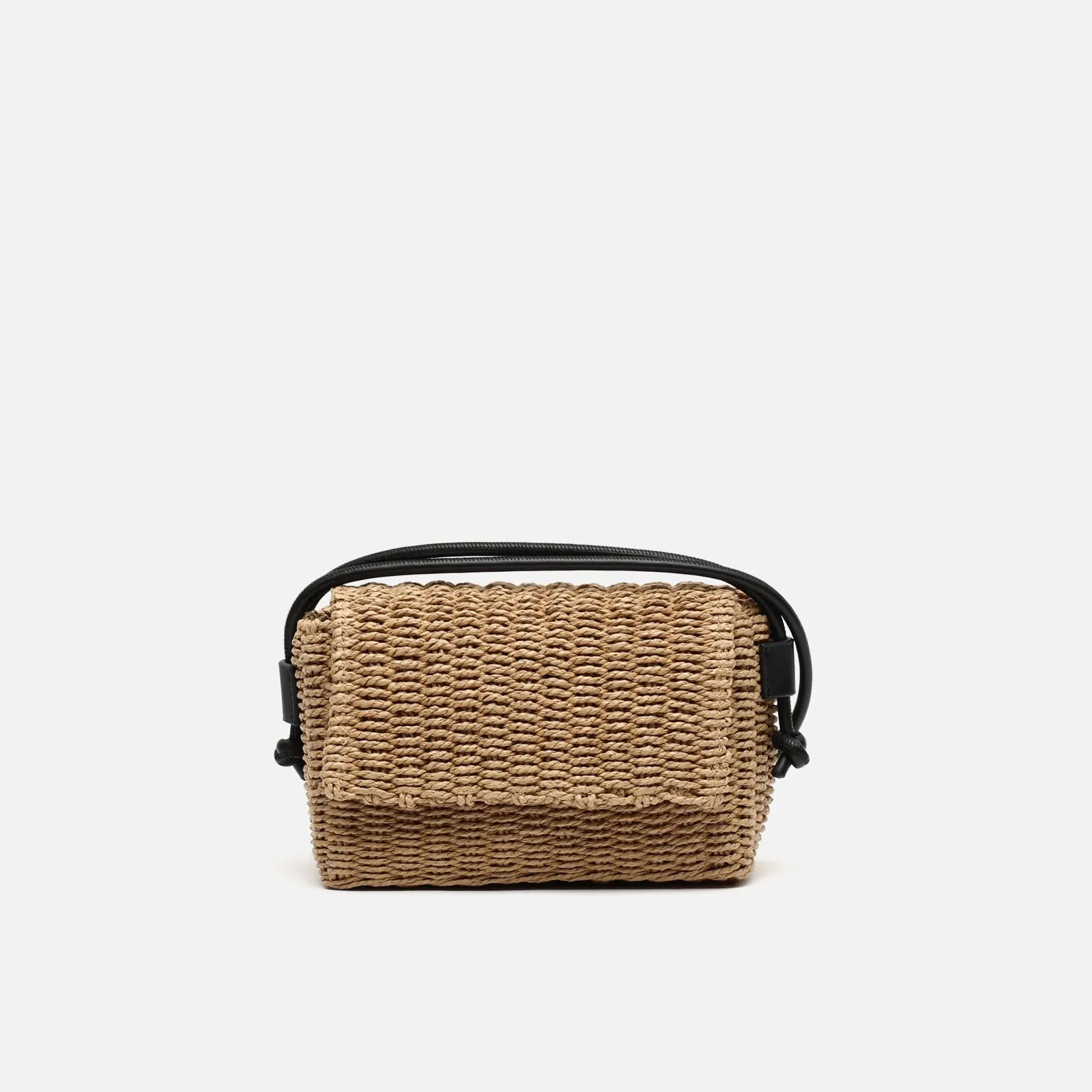 Tani bolso bandolera pequeo efecto rafia