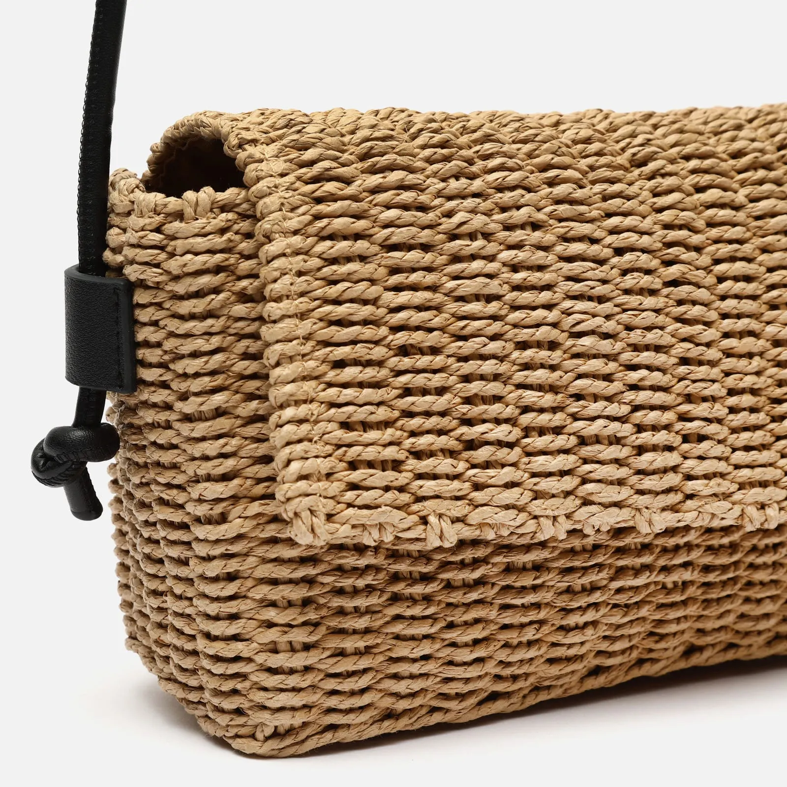 Tani bolso bandolera pequeo efecto rafia