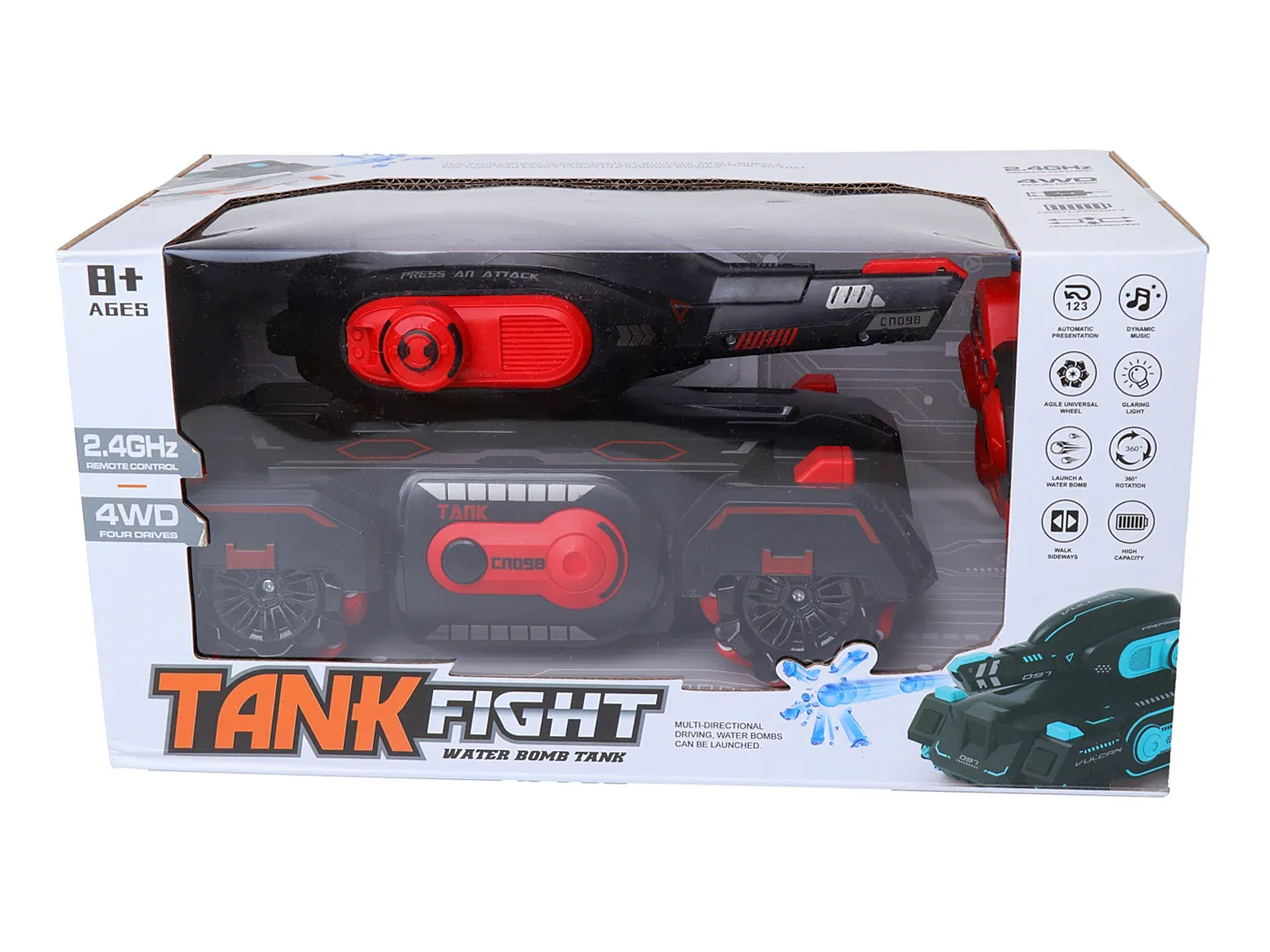 Tanque De Juguete De Control Remoto Kelder Toys