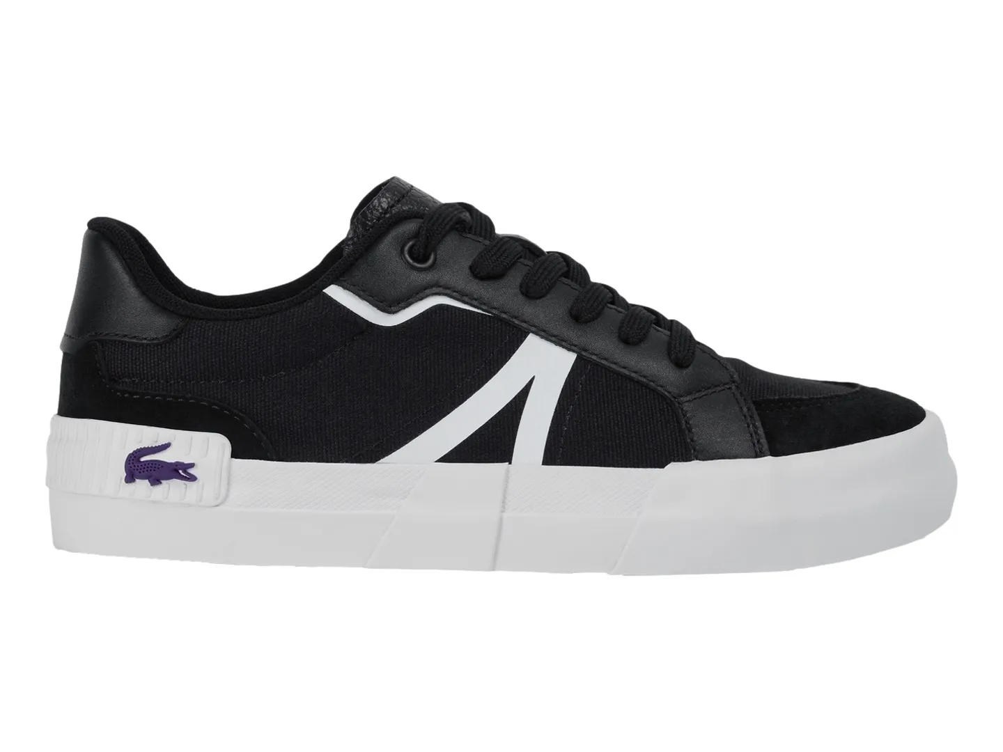 Tenis Lacoste Fa0075  Negro Para Mujer