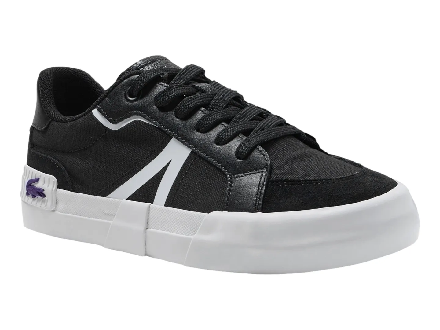 Tenis Lacoste Fa0075  Negro Para Mujer
