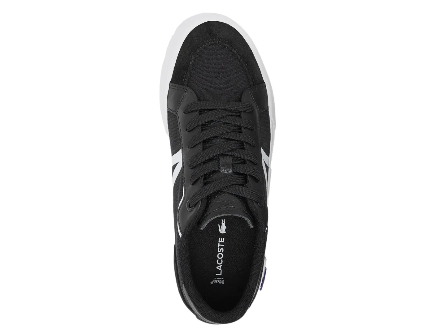 Tenis Lacoste Fa0075  Negro Para Mujer