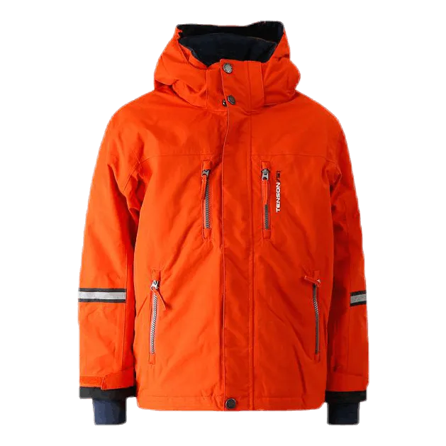 Tenson Davie Ski Jacket Kid Orange