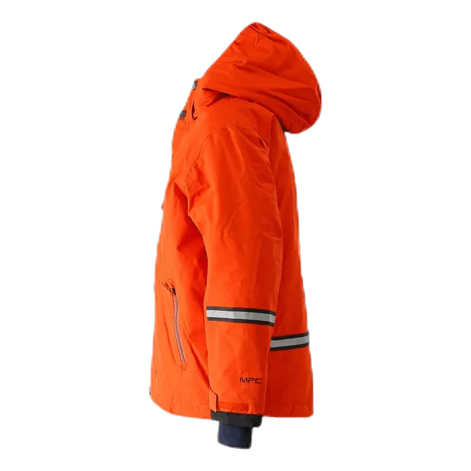 Tenson Davie Ski Jacket Kid Orange