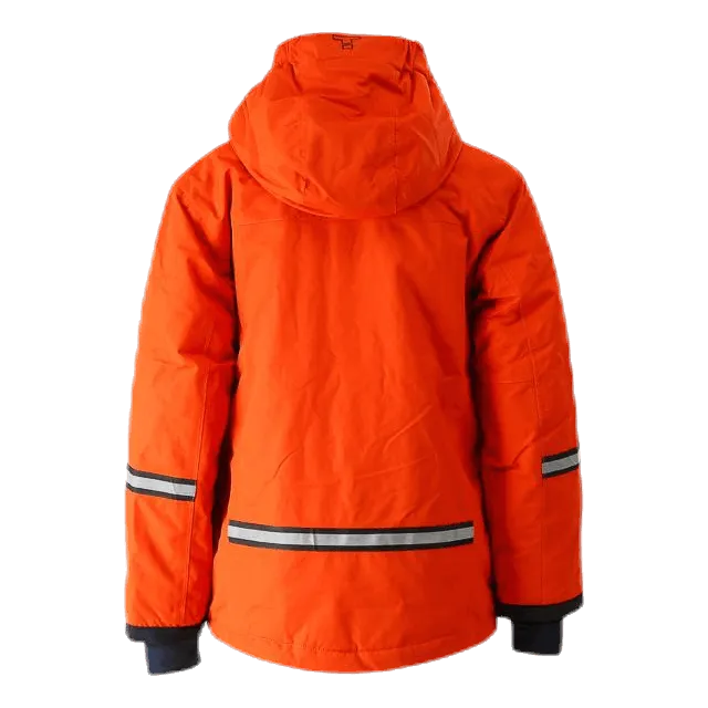 Tenson Davie Ski Jacket Kid Orange