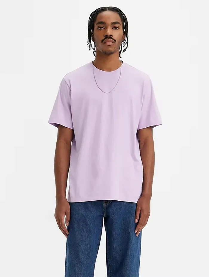 THE ESSENTIAL TEE  PURPLE ROSE A33280026