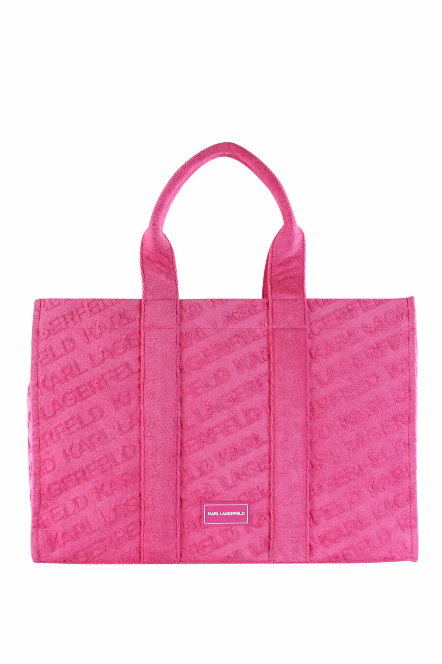 Tote fucsia de rizo 