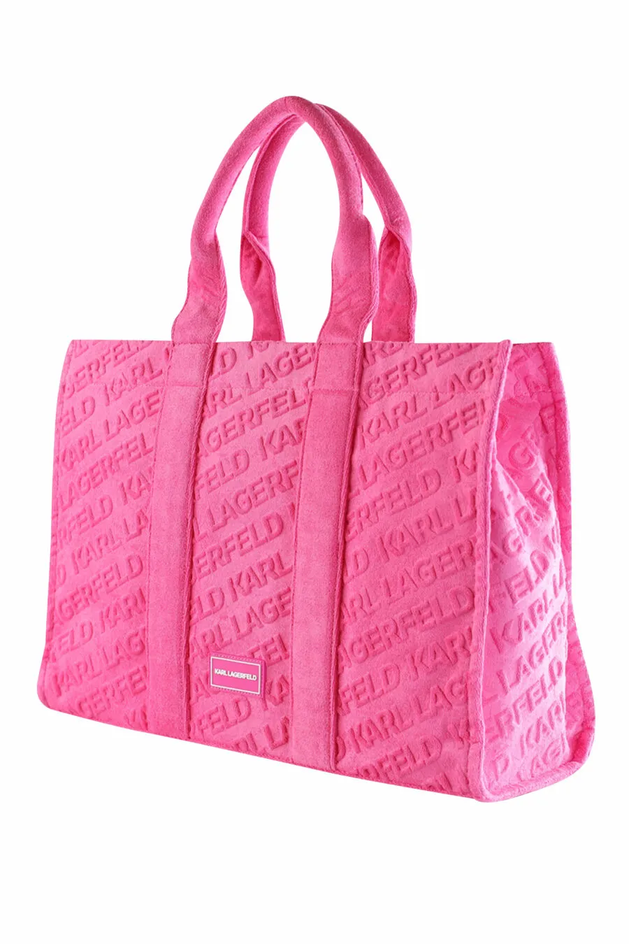 Tote fucsia de rizo 