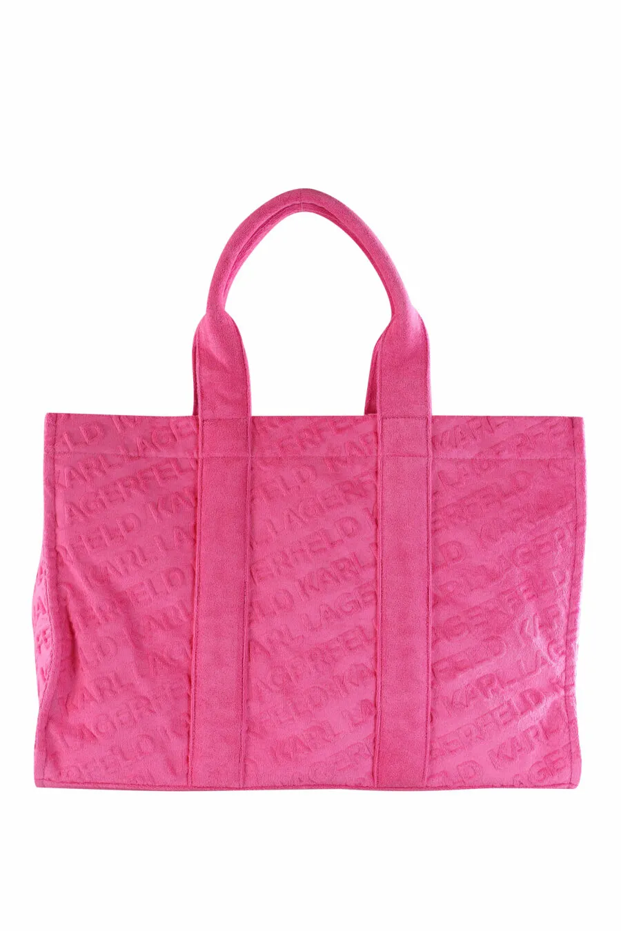 Tote fucsia de rizo 