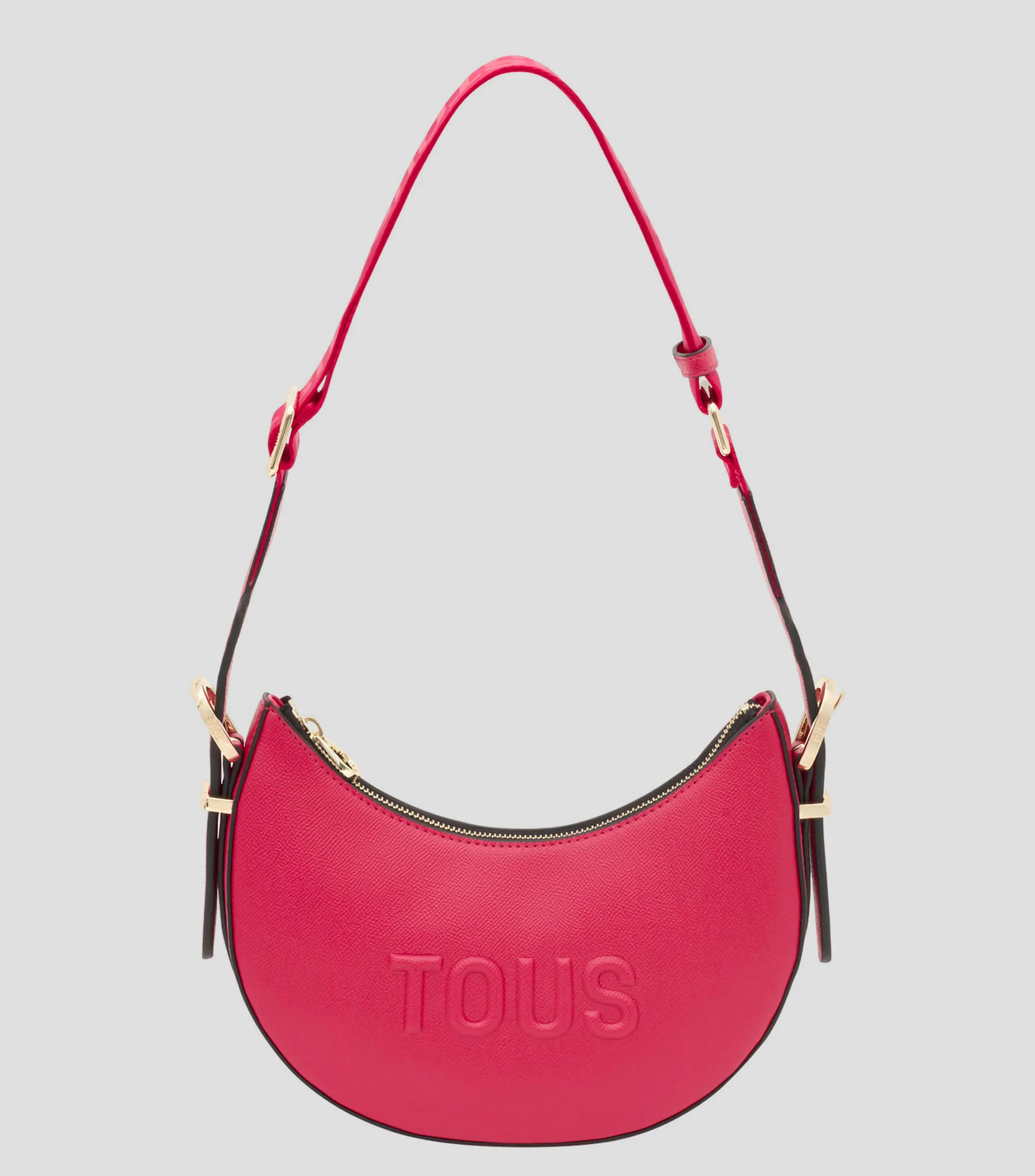 Tous Bolso shoulder mediano fucsia Brenda Mujer