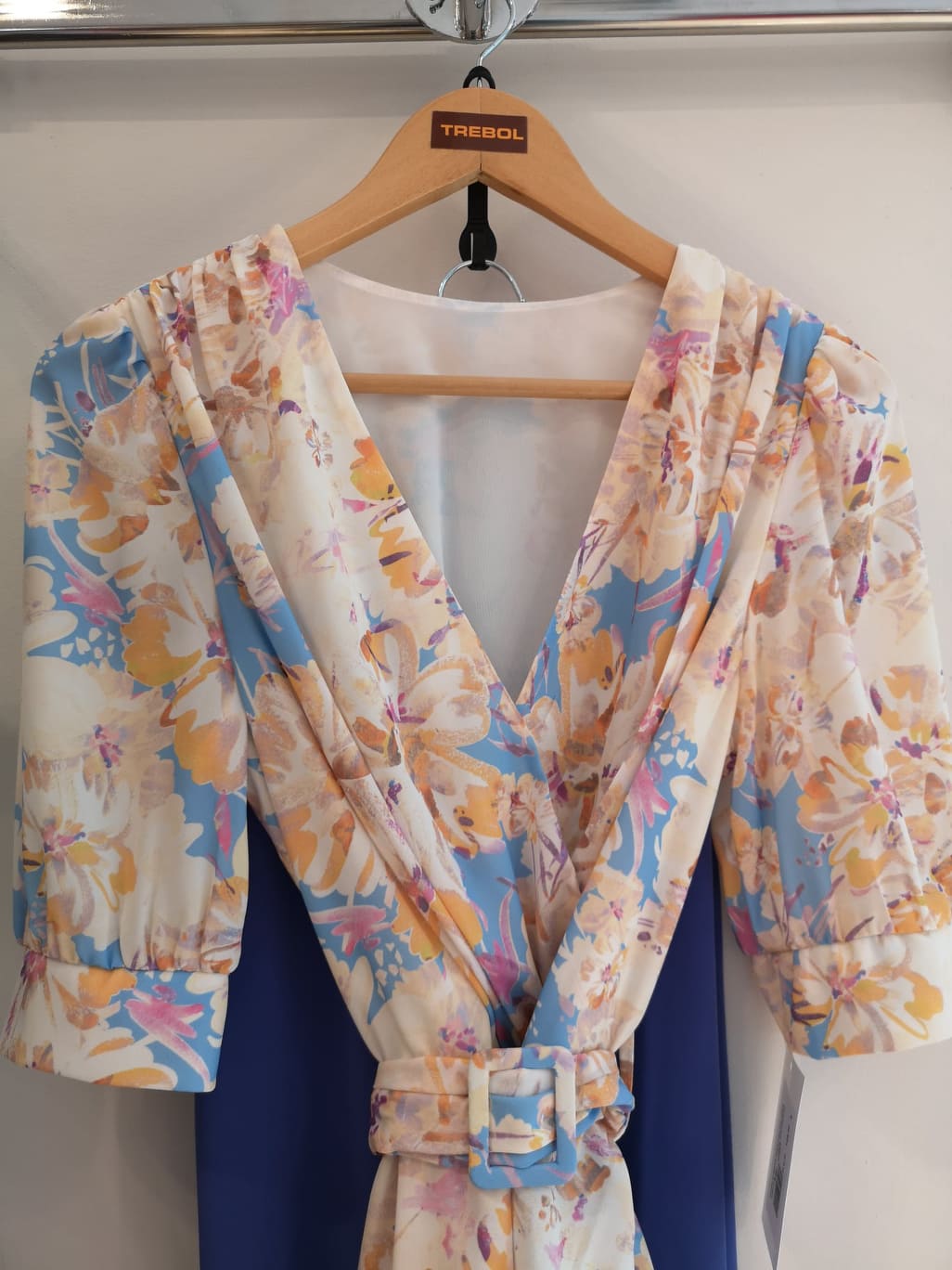 Traje de pantalón estampado para mujer