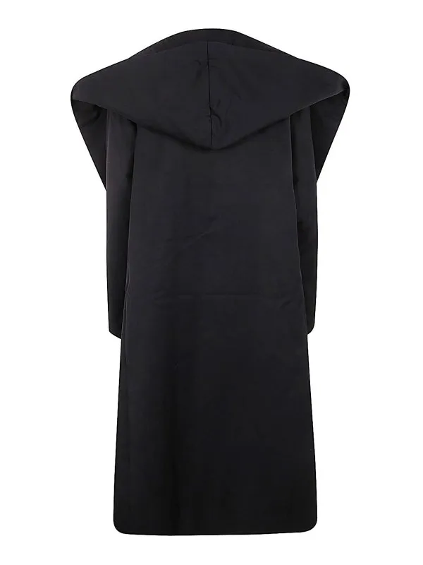 UMA WANG ABRIGO MIDI  NEGRO
