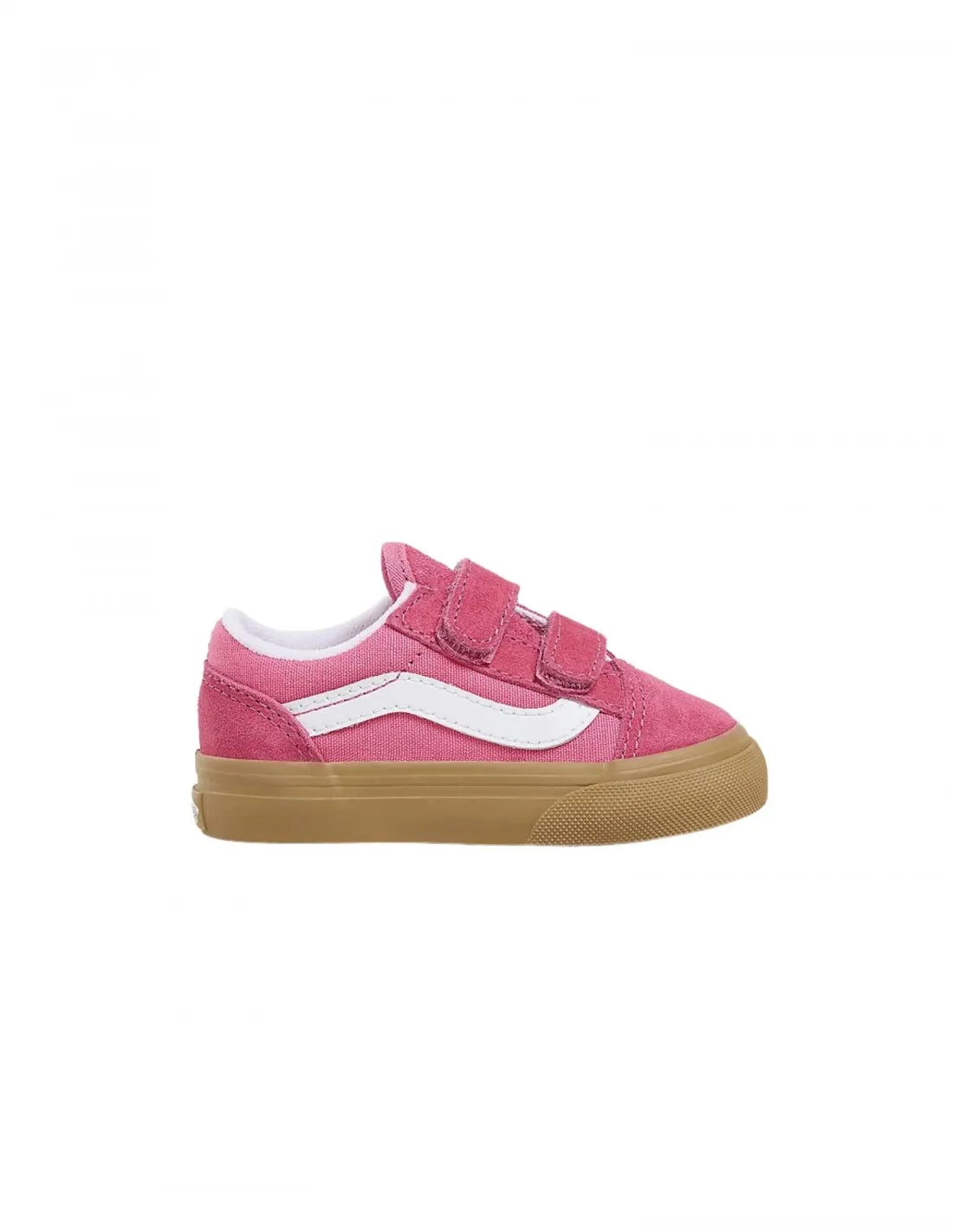 VANS OLD SKOOL V GUM  ROSA  CALZADO INFANTIL