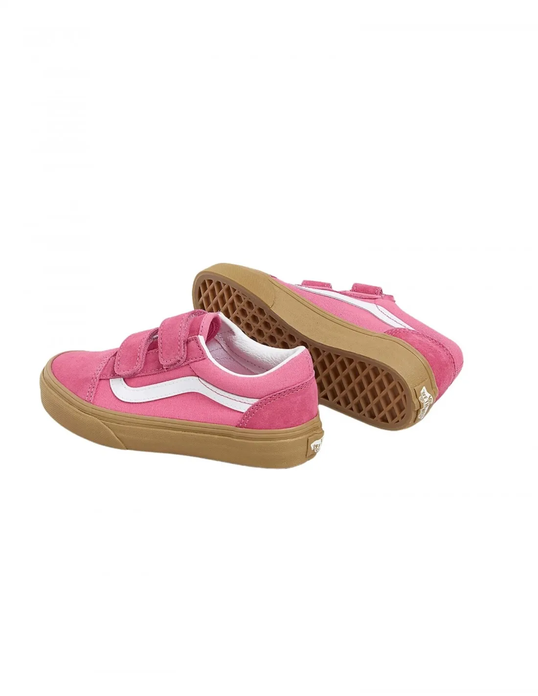 VANS OLD SKOOL V GUM  ROSA  CALZADO INFANTIL