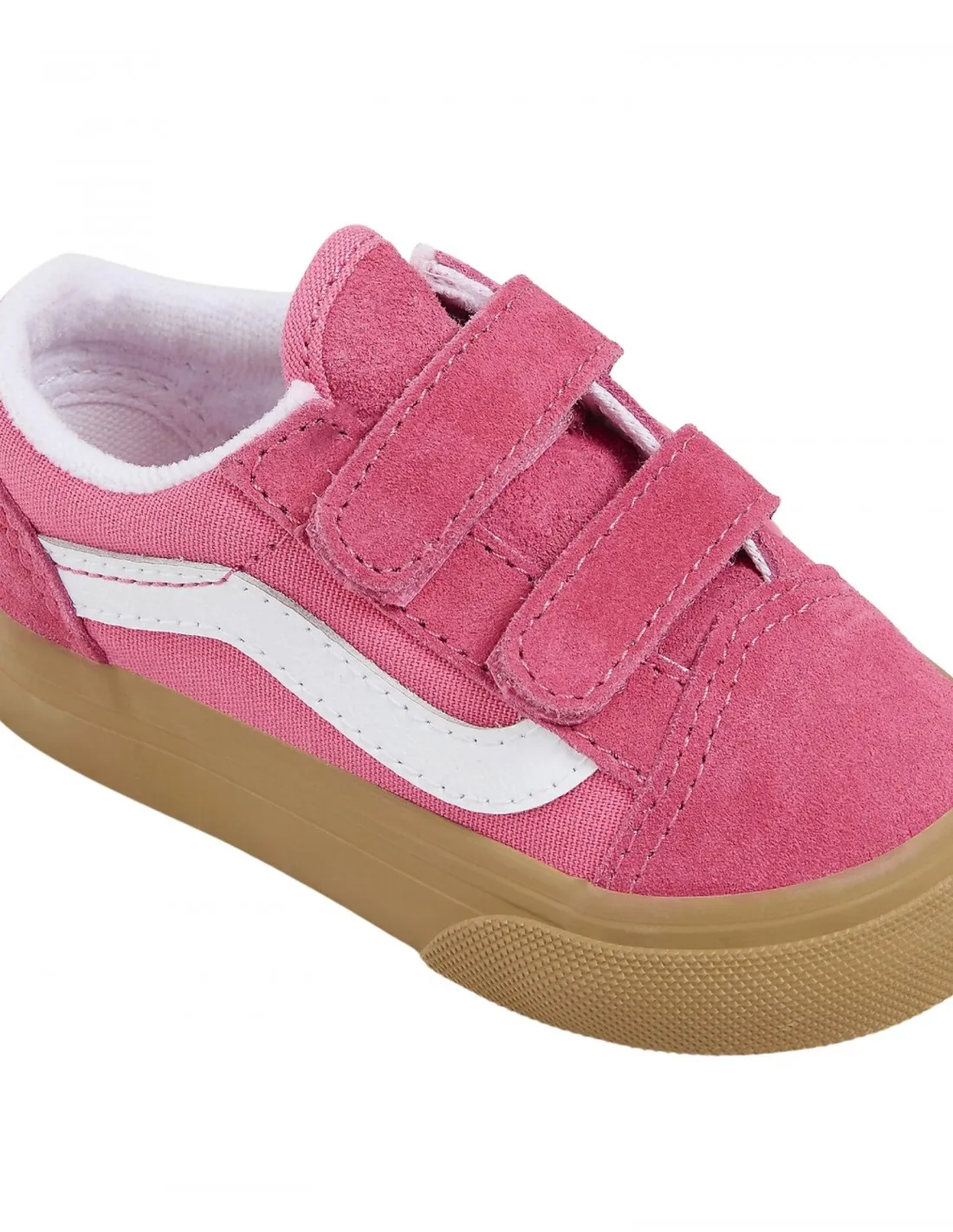 VANS OLD SKOOL V GUM  ROSA  CALZADO INFANTIL