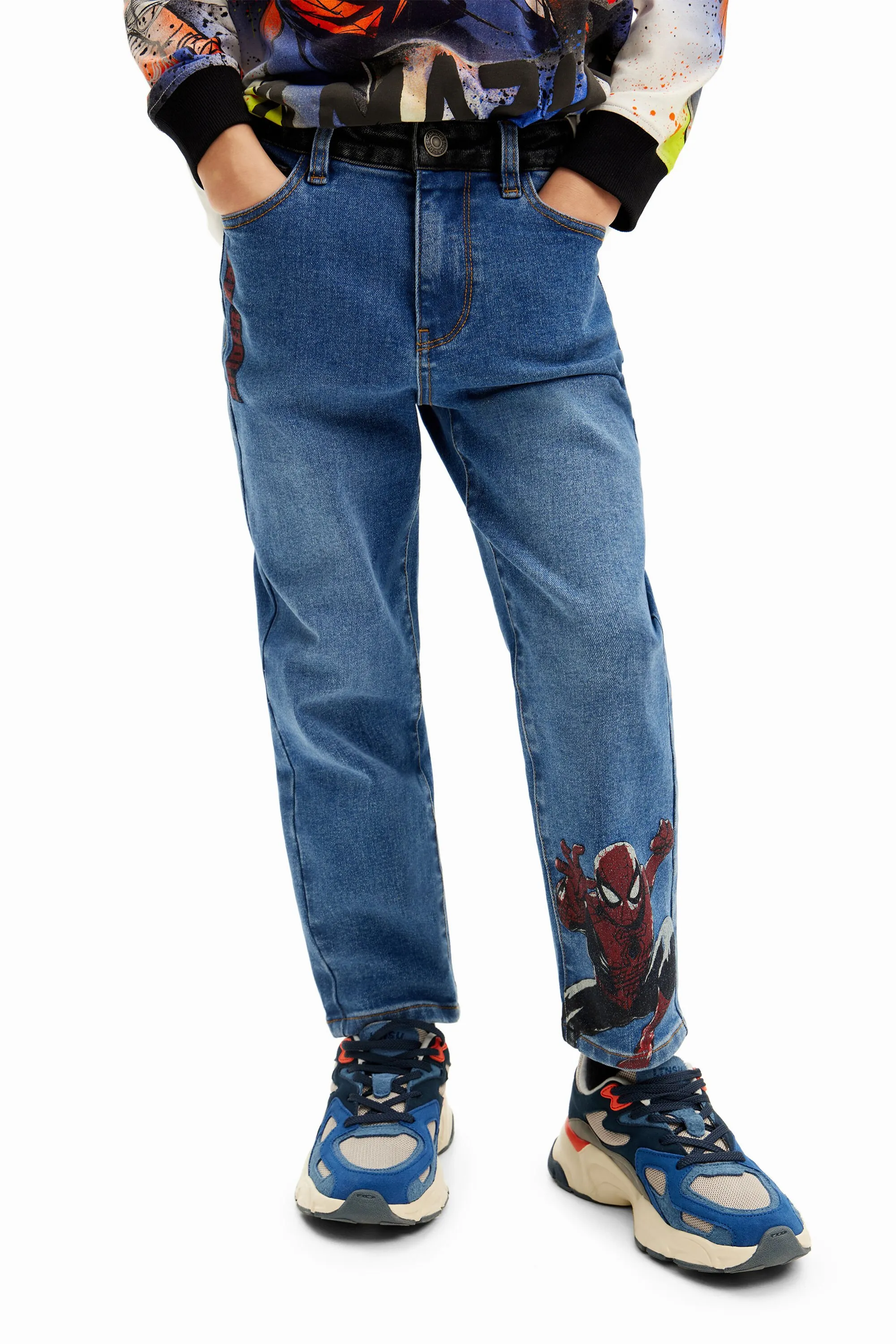 Vaquero spiderman bordado