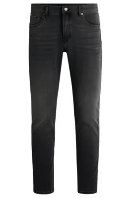 Vaqueros Delaware slim fit en denim elástico gris