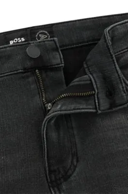 Vaqueros Delaware slim fit en denim elástico gris