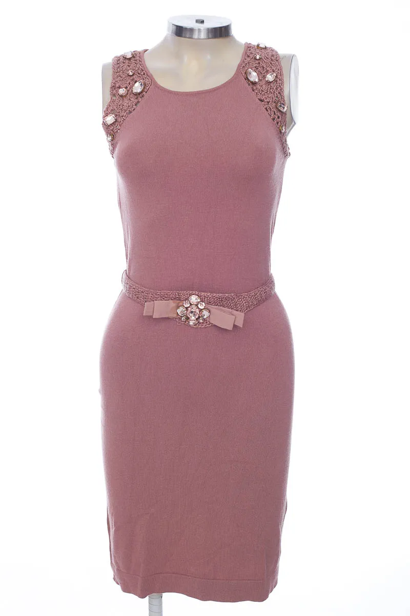 VESTIDO / ENTERIZO COLOR ROSADO  MNG