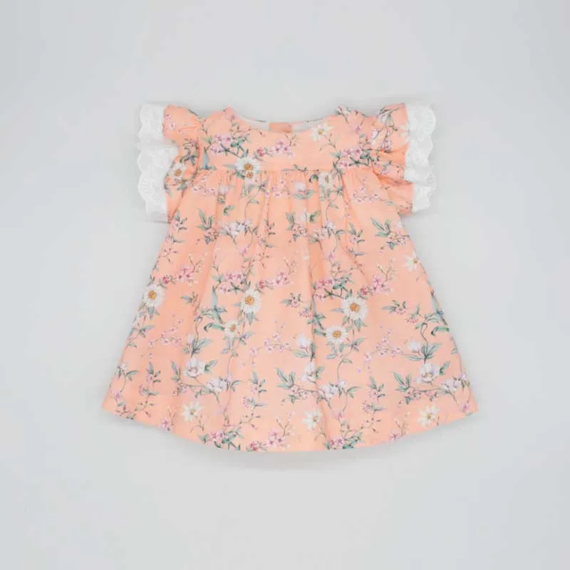 Vestido bebé mandarina estampado Fina Ejerique